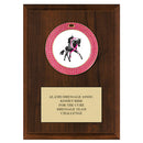 5" x 7" Custom GGM Medal Cherry Plaque