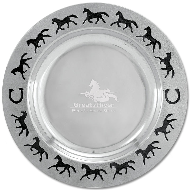 7-1/4" Horse Rim Award Plate