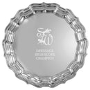 12" Pewter Chippendale Award Tray