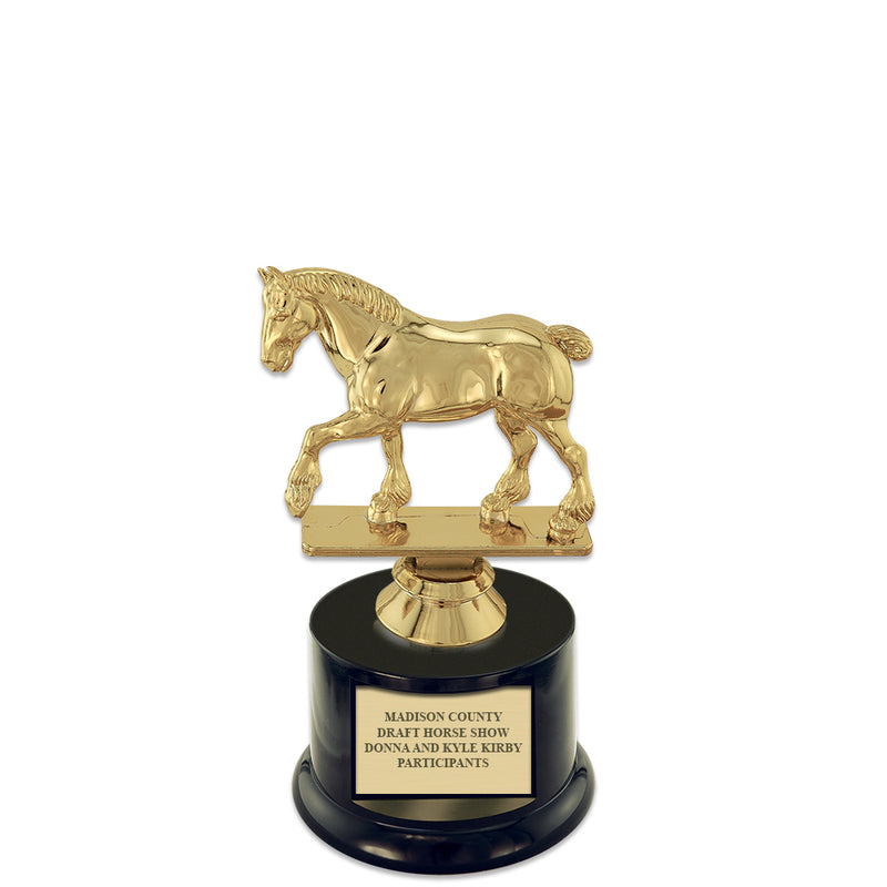 7" Award Trophy With Round Base
