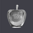 3-1/4" Optical Crystal Apple Award