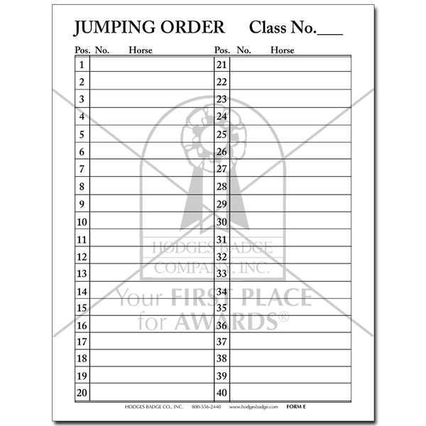 Equestrian Stock & Quick Ship Rider Numbers & Forms equestrian-stock-quick-ship-rider-numbers-forms
