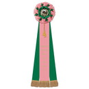 Eastwood 3 Rosette Award Ribbon, 8" Top
