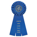 Clare 3 Rosette Award Ribbon, 5" Top