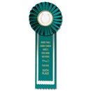 Alton 1 Rosette Award Ribbon, 4-1/2" Top