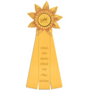 Greenville 3 Rosette Award Ribbon, 6" Top