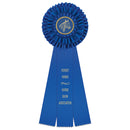 Regent 3 Rosette Award Ribbon, 5-1/2" Top