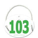 Indurotec™ Dressage Oval Exhibitor Number With Elastic