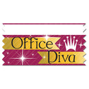 Stock Multicolor Tape Top Ofice Diva Ice-Breaker Award Ribbon