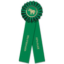 Ideal 2 Rosette Award Ribbon, 4" Top
