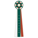 Kennet 3 Rosette Award Ribbon, 6-1/2" Top