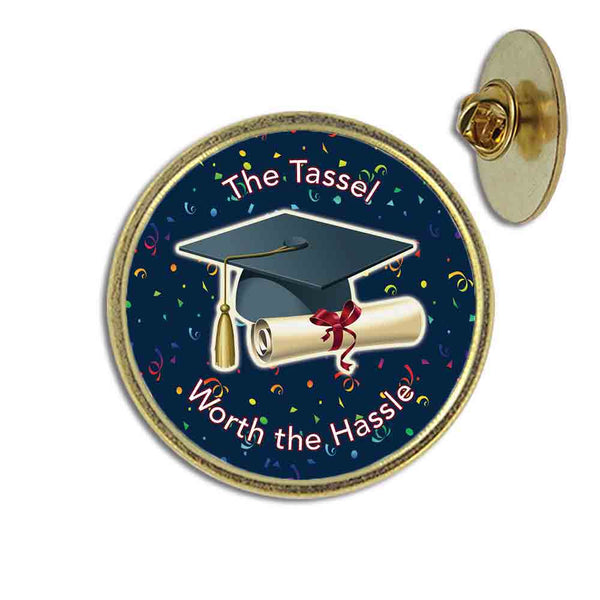 Stock Lapel Graduation Pin