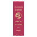 2-1/2" x 8" Custom Pinked Top Award Ribbon.