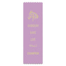 2-1/2" x 8" Custom Pinked Top Award Ribbon.