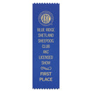 2-1/2" x 8" Custom Pinked Top Award Ribbon.