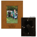 4" X 6" Leatherette Silhouette Frame.