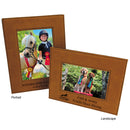 5" X 7" Leatherette Silhouette Frame.