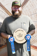 Empire 1 Rosette Award Ribbon, 4" Top