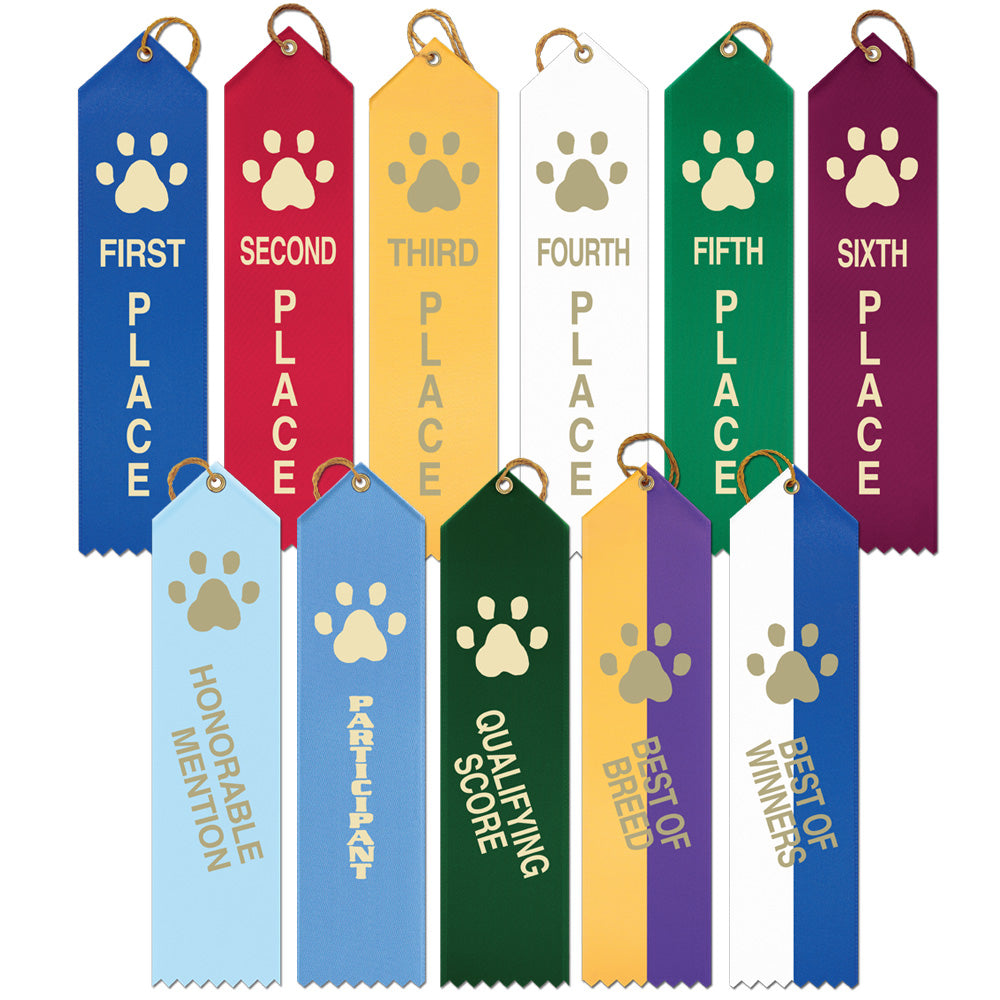 Printable First Second Third Place Ribbon