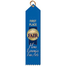 2" x 6" Custom Multicolor Point Top Award Ribbon