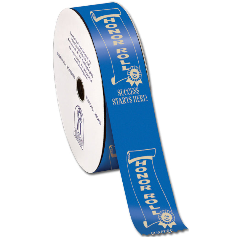 2" X 100 Yards Stock Honor Roll Award Ribbon Roll