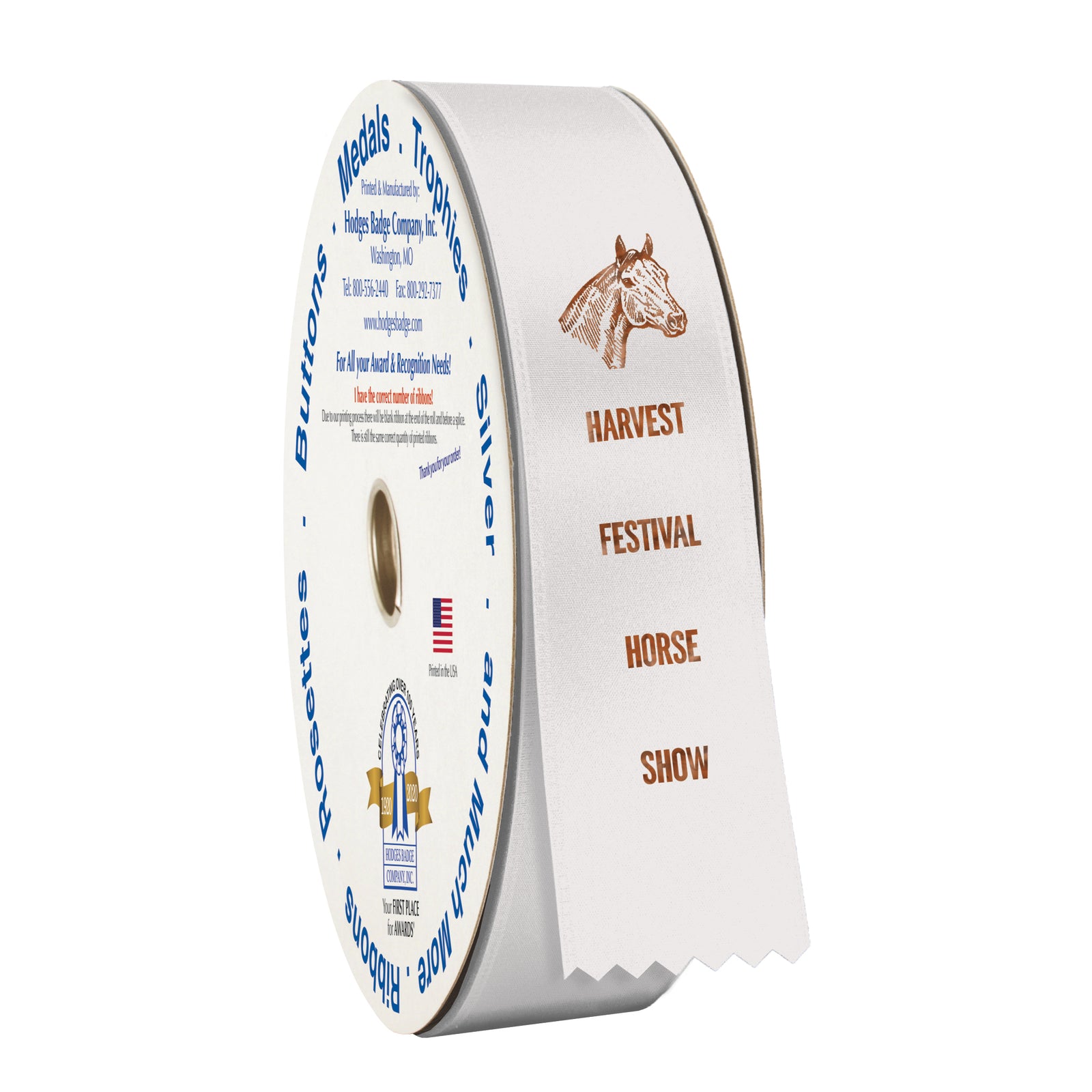 Award Ribbon Rolls | Hodges Badge Company