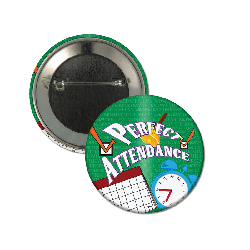 2-1/4" Perfect Attendance Button