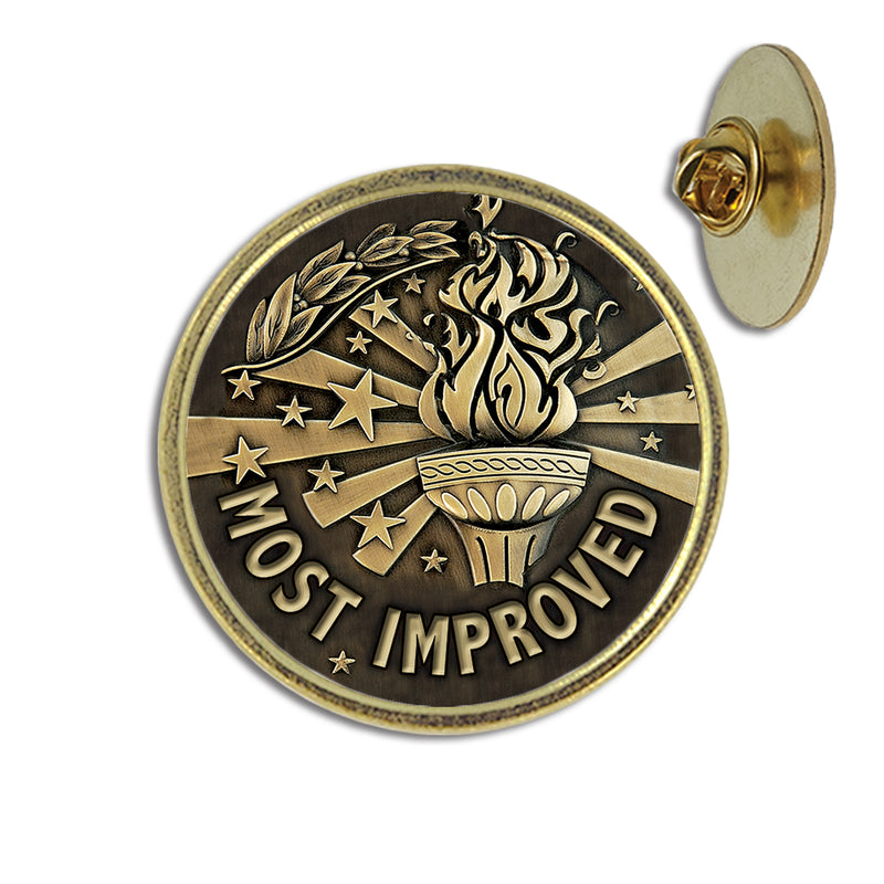 Most Improved Lapel Pin | Hodges Badge Company