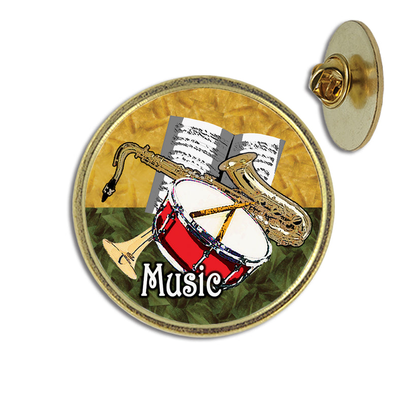 Music Lapel Pin