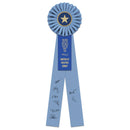 Signature Rosette Award Ribbon, 5" Top.