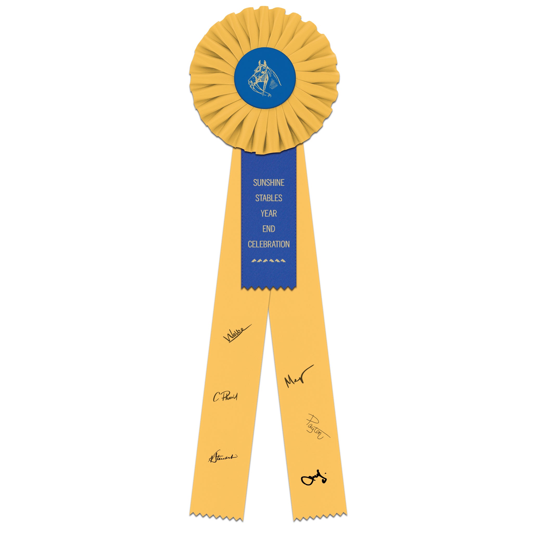 Signature Rosette Award Ribbon, 5