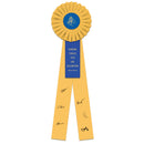 Signature Rosette Award Ribbon, 5" Top.