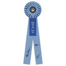 Signature Rosette Award Ribbon, 5" Top.