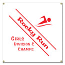 4'h x 4'w Custom Vinyl Banner - Square