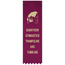 1-5/8" x 6" Custom Hemmed Top Award Ribbon