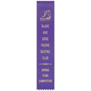 2" x 10" Custom Hemmed Top Award Ribbon