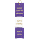 2-1/2" x 12" Custom 3 Layered Pinked Top Award Ribbon