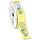 2" x 100 Yards Stock Field Day Award Ribbon Roll - Hodges Badge Company, Inc.