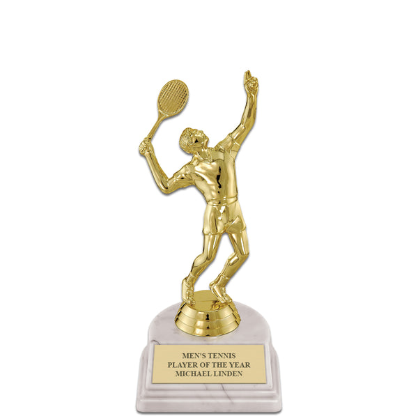 5-1/2" White Base Award Trophy