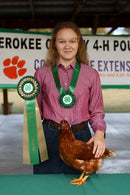 Custom Medalist Award Rosette, 4" Top