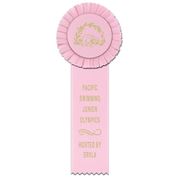 Custom Rosette Award Ribbons for Winners - Hodges Badge Company