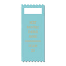 2" x 5" Custom Tape Top Award Ribbon.