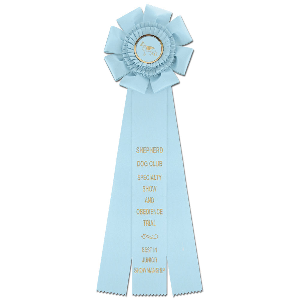 Wellfleet 3 Rosette Award Ribbon, 6-1/2